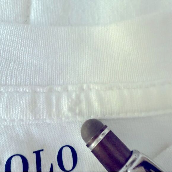 Polo by Ralph Lauren White and Red Graphic Tee - Picture 3 of 3